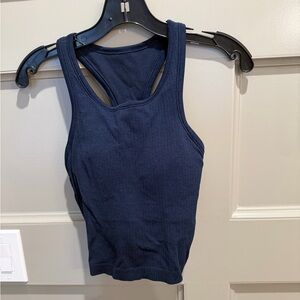 Lululemon ebb to street cropped tank